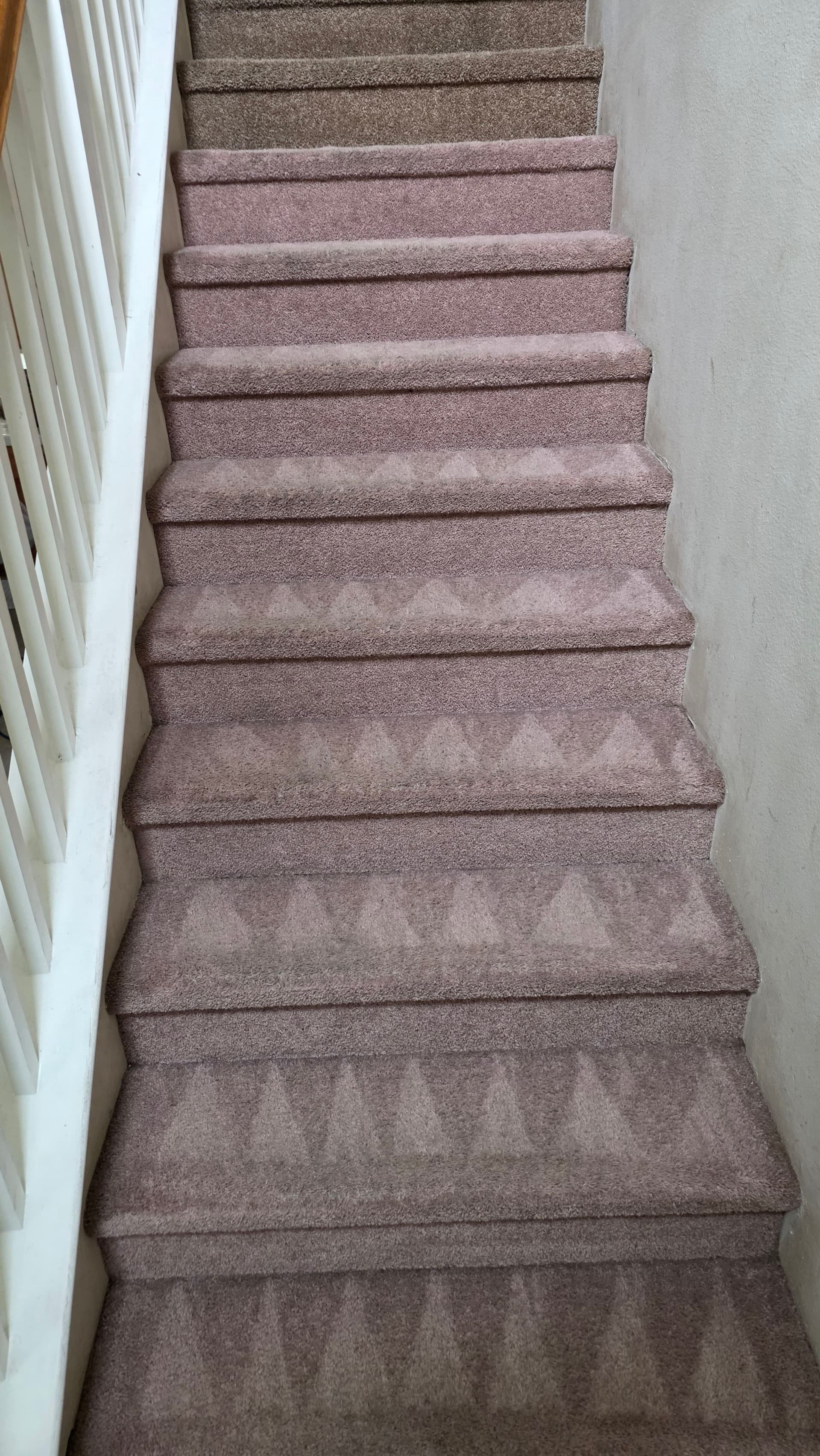 Gallery photos for Carpeted Stairs Were Built to Take a Beating - Here's How We Handle It: Image #1