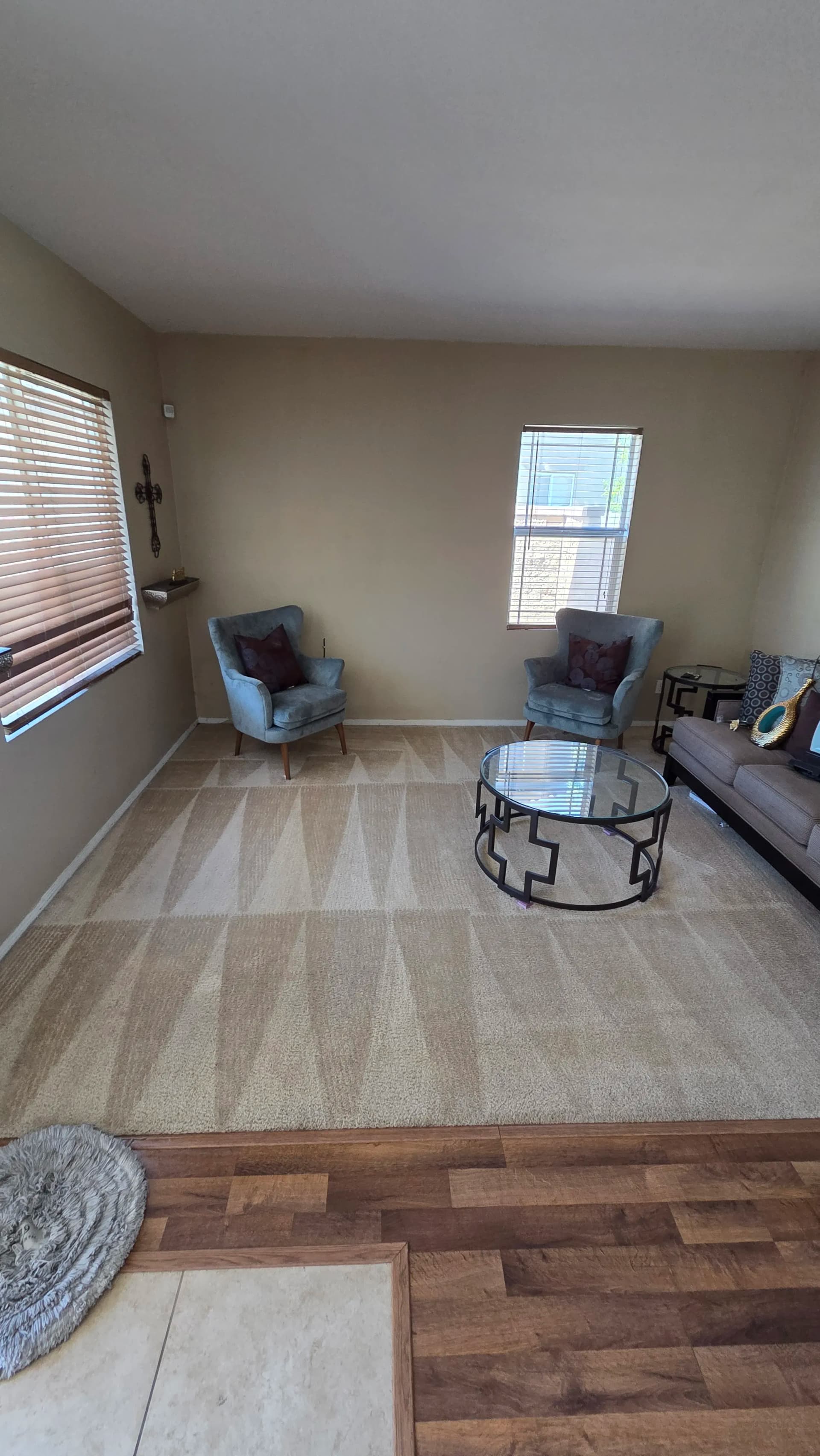 Fresh Carpet, Fresh Living Room - See the Difference a Real Clean Makes image