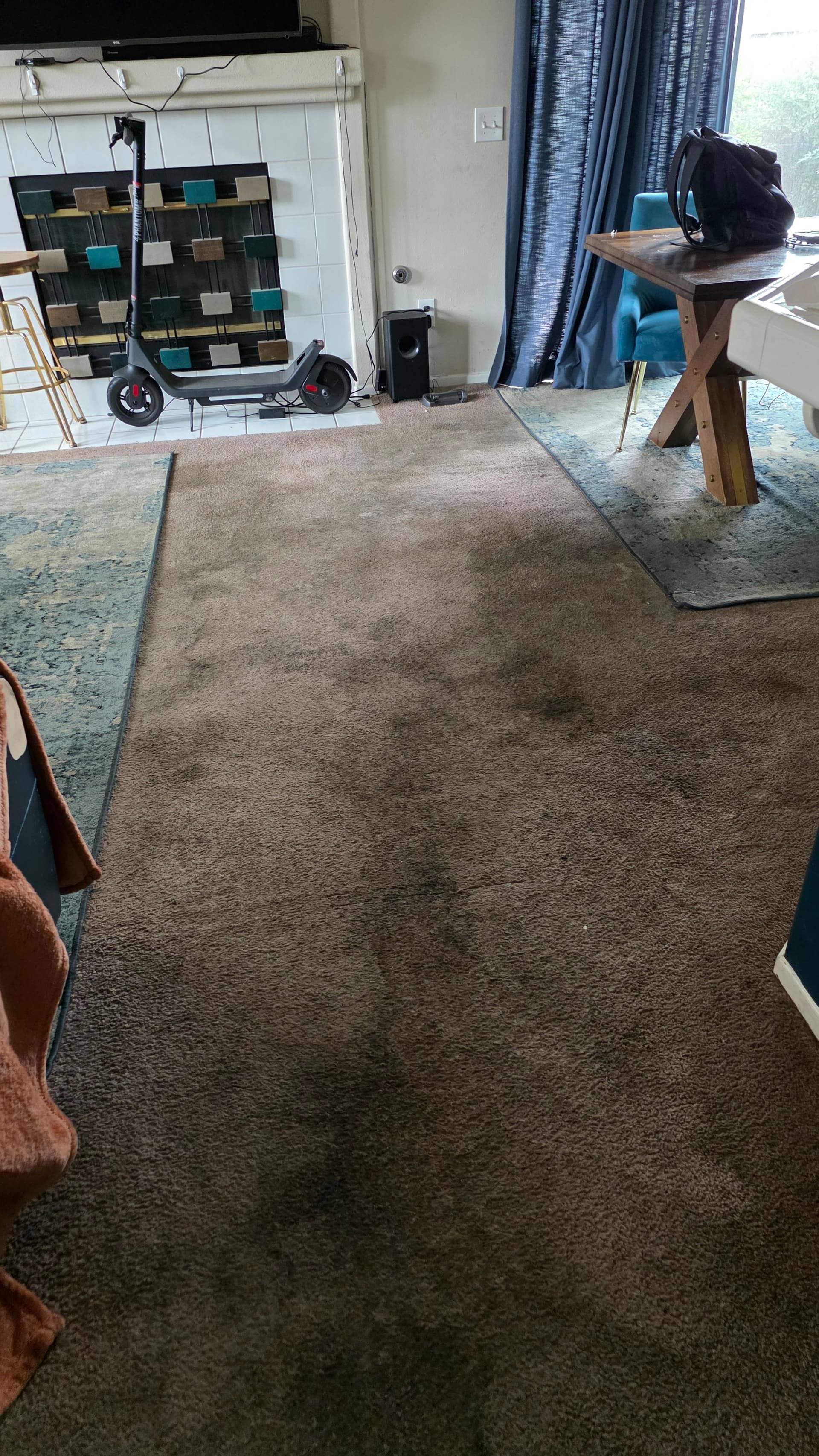 Living Room Carpet Cleaned Back to Its Best image